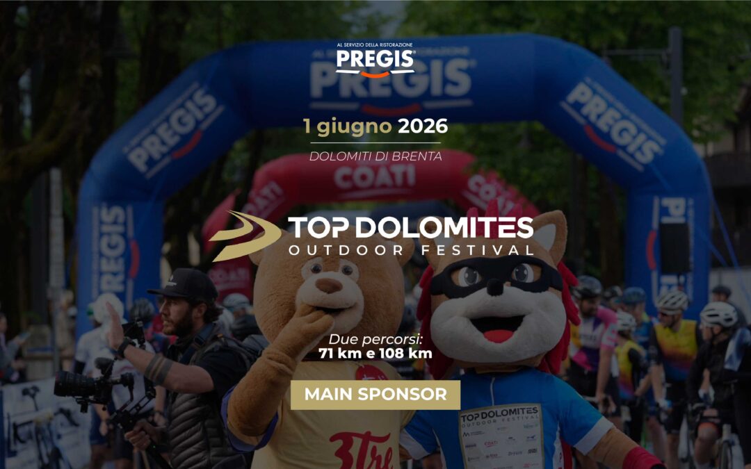 Pregis Main Sponsor della 7ª Granfondo Top Dolomites