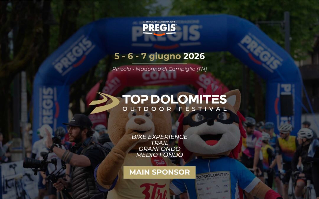 Pregis Main Sponsor della 7ª Granfondo Top Dolomites