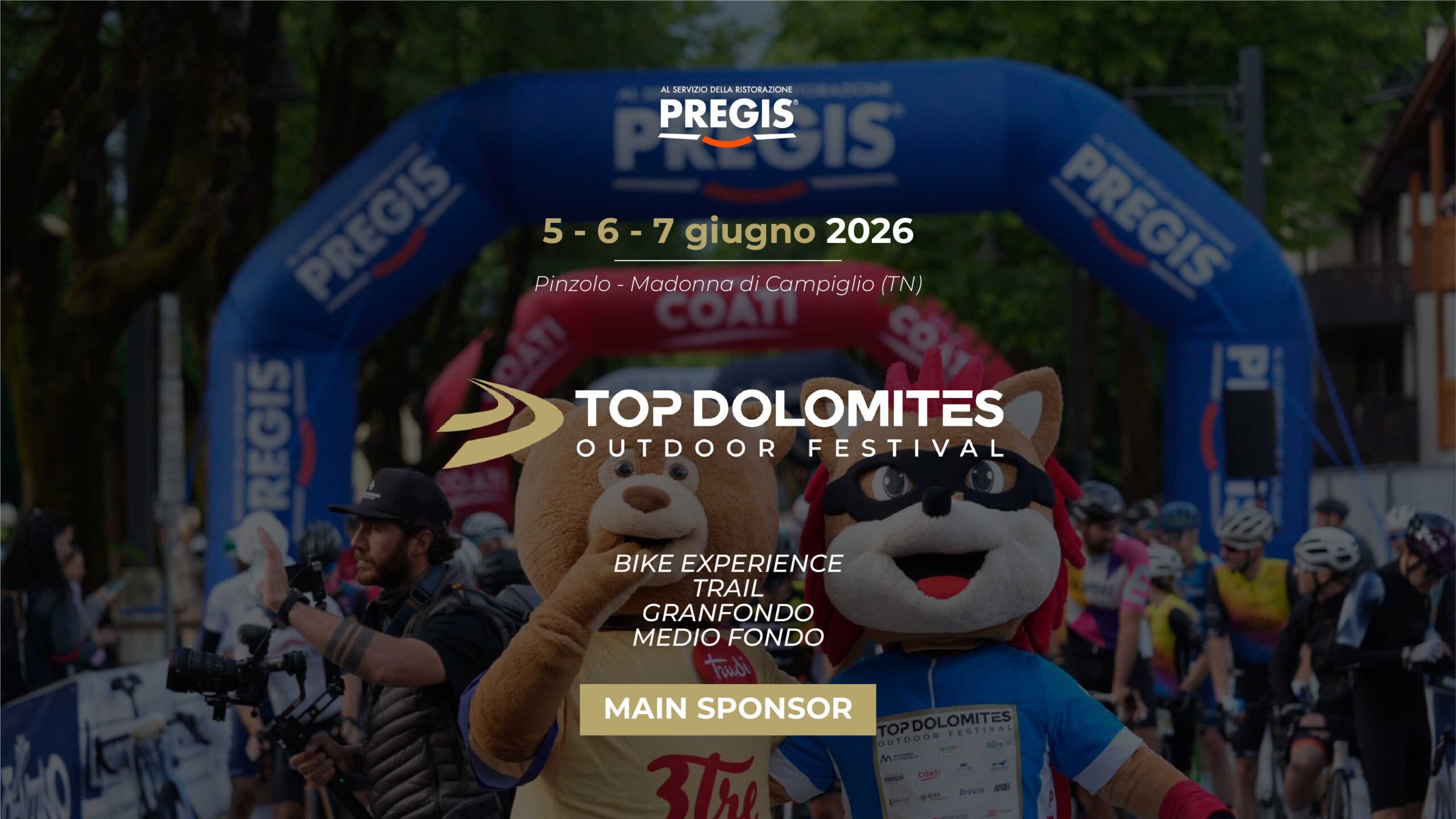 Pregis Main Sponsor della 7ª Granfondo Top Dolomites